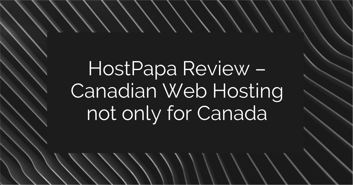 HostPapa Review: Green Web Hosting for Small Businesses
